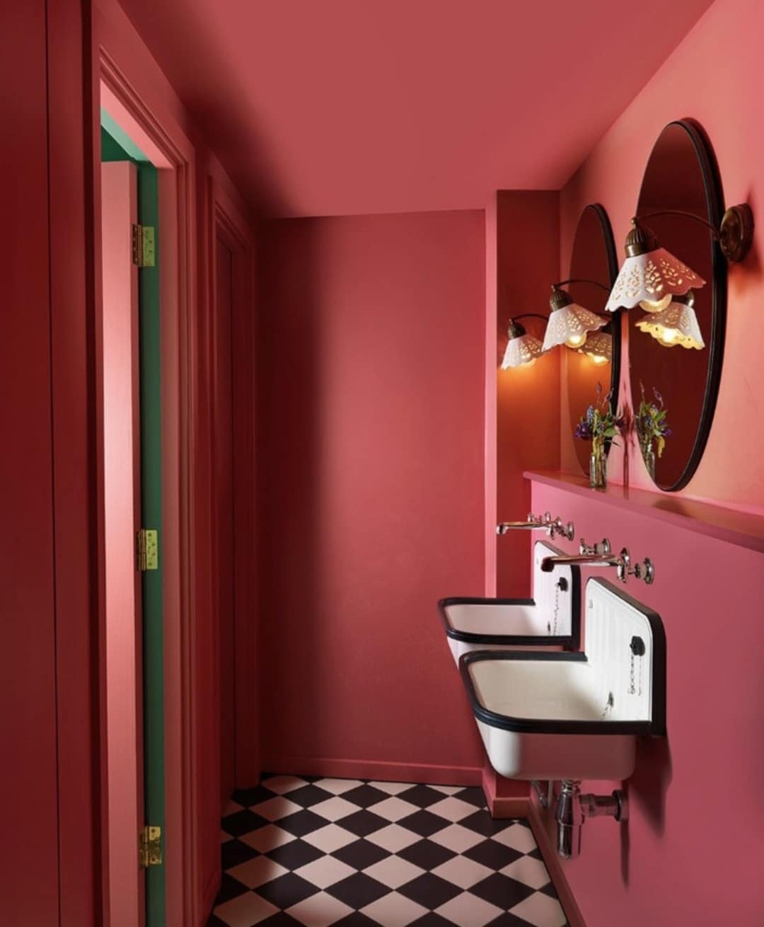 Bathroom colour drench ideas