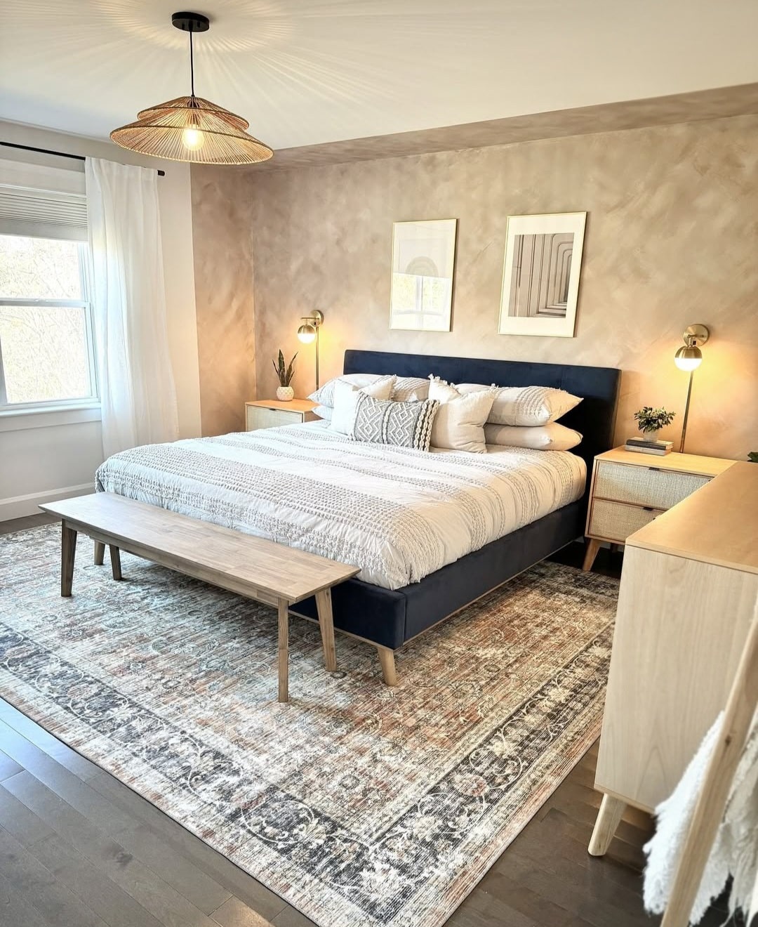 Bedroom feature wall 2 1