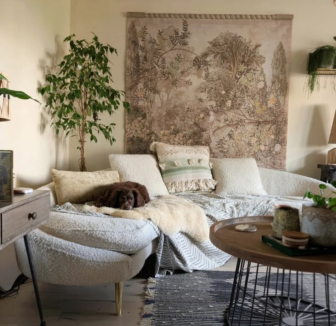 Boho living room 3