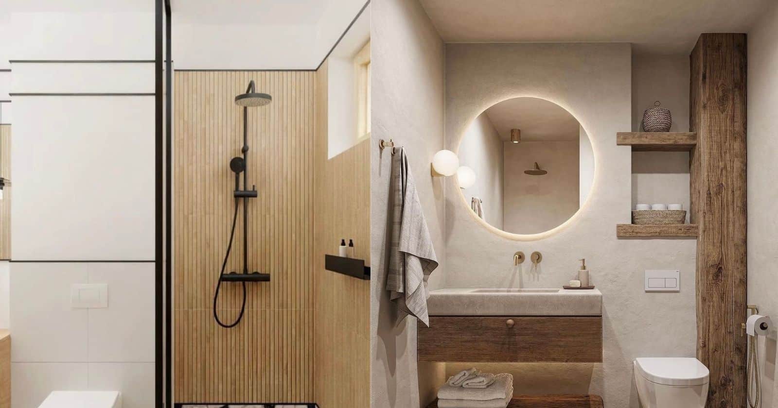 Japandi bathroom ideas 3 1