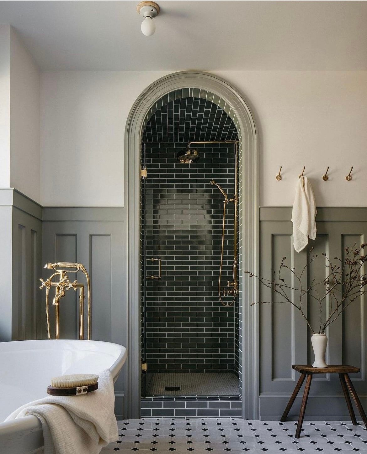 green bathroom ideas 17