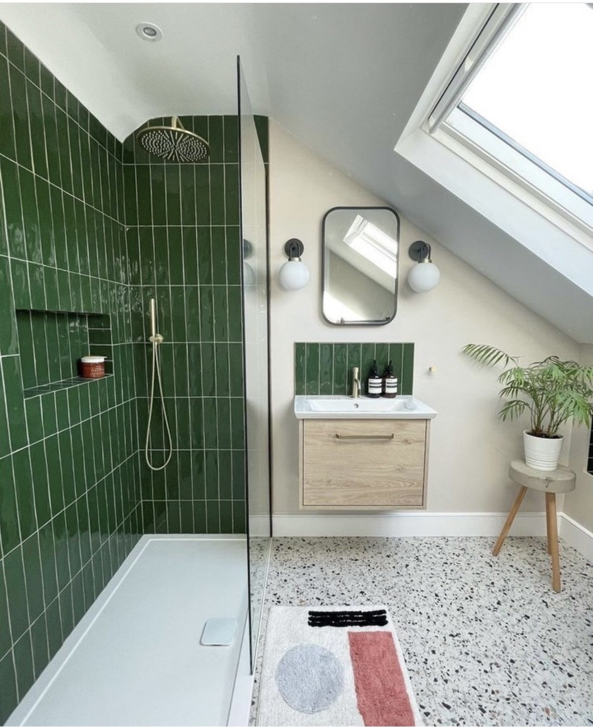 green bathroom ideas 6