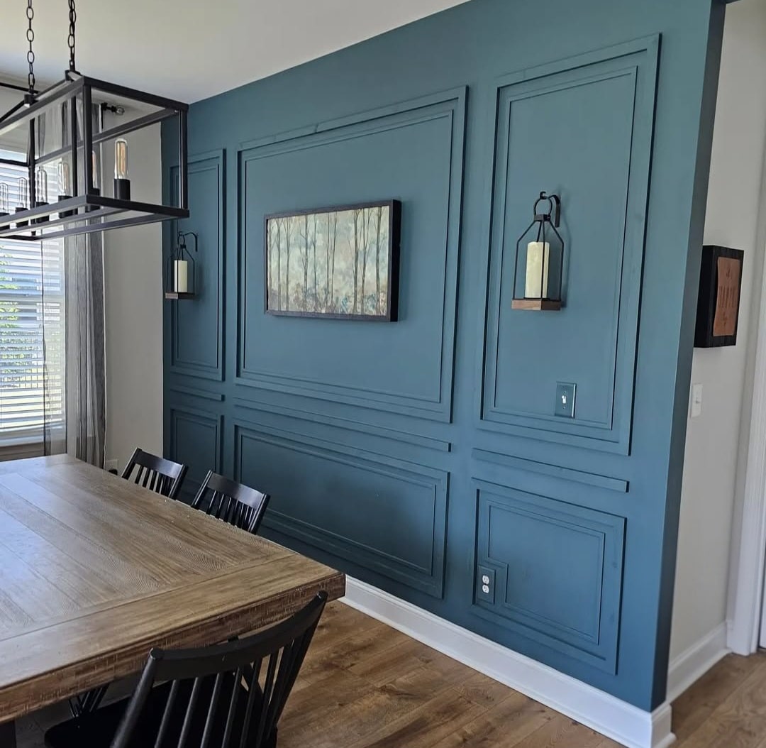Dining room accent wall ideas