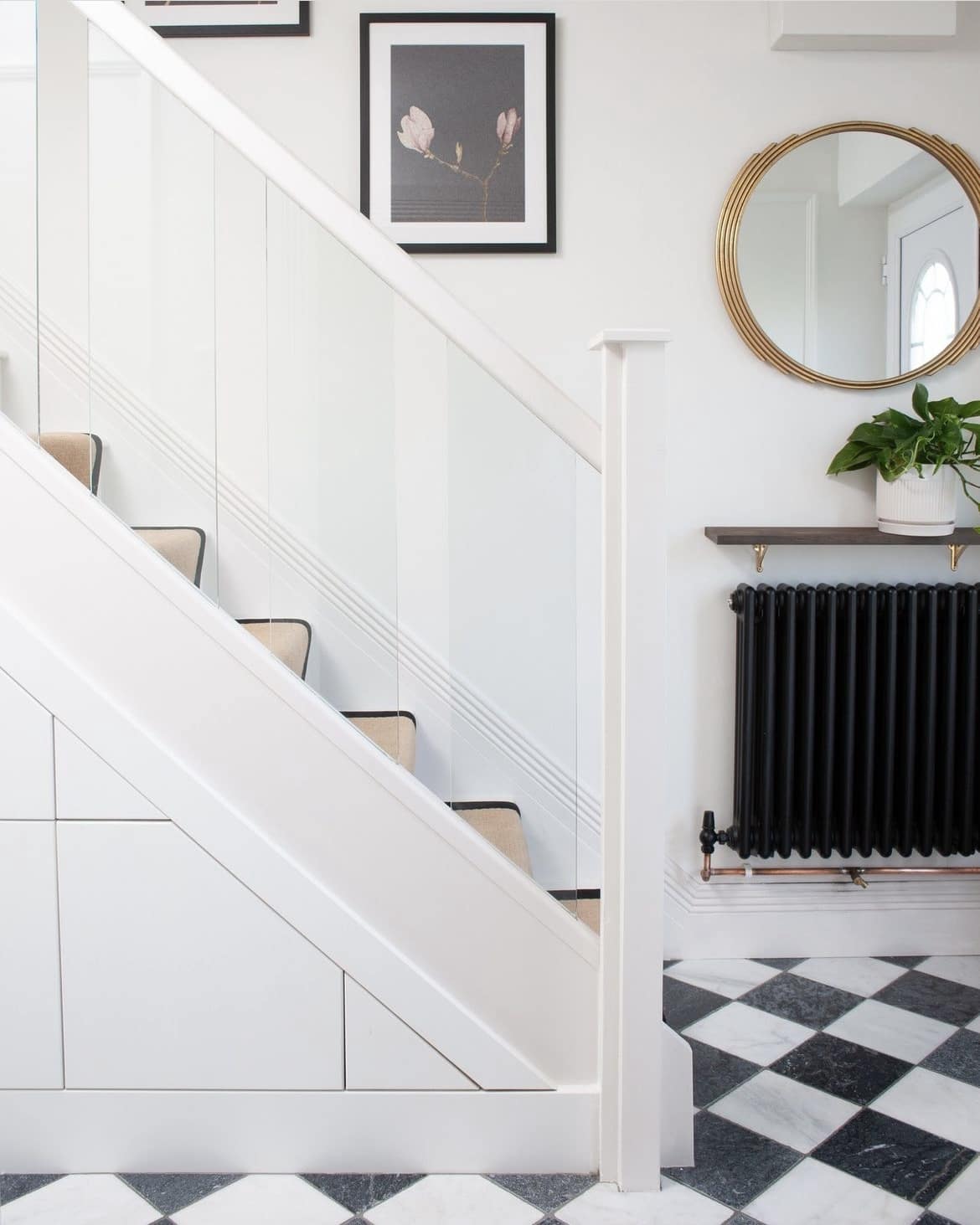 column radiators 14
