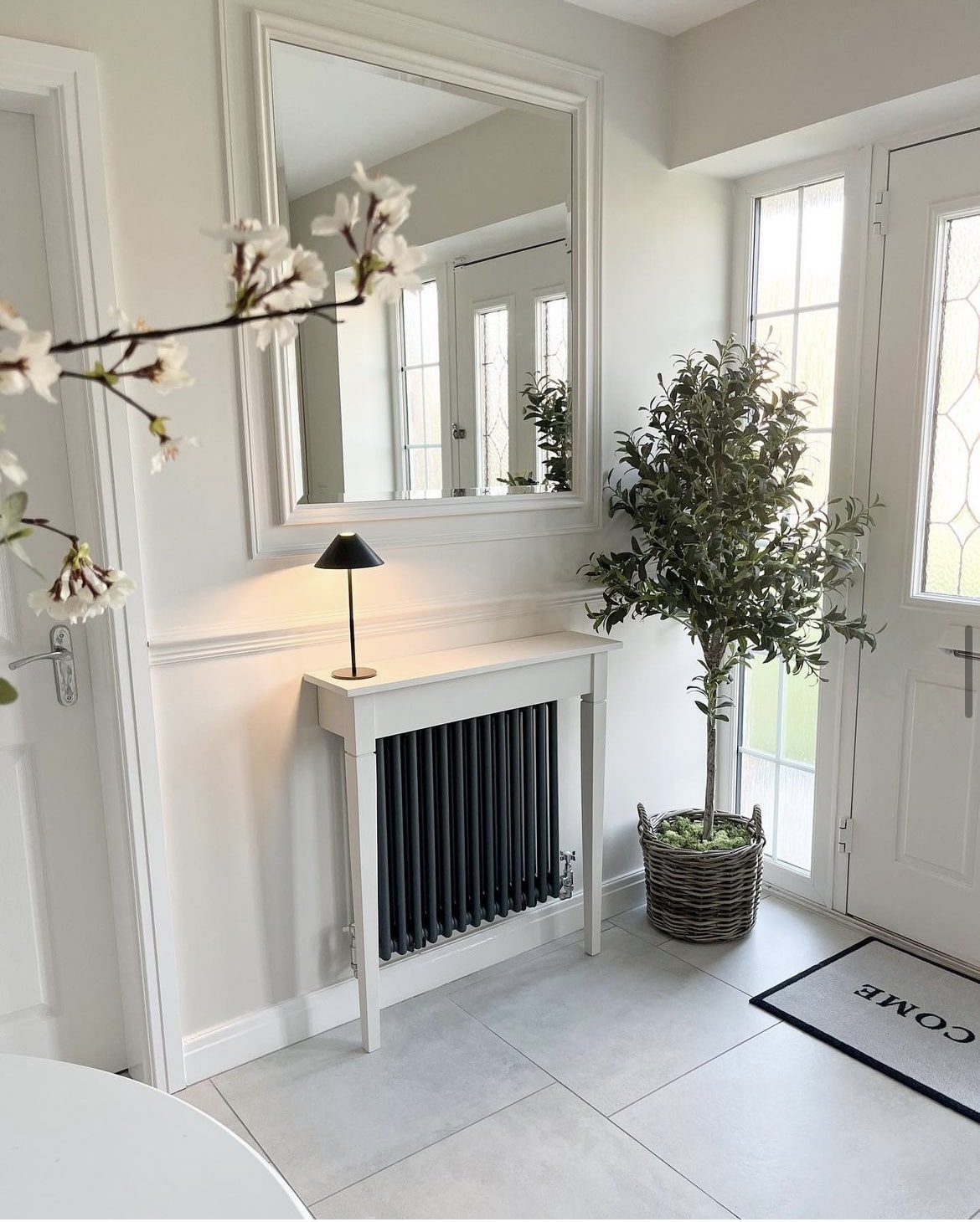 column radiators 8
