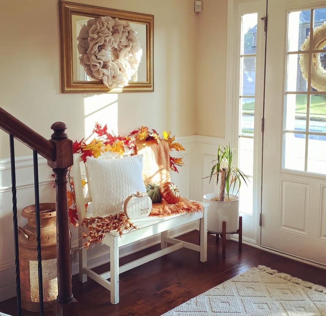 Fall entryway decor 4