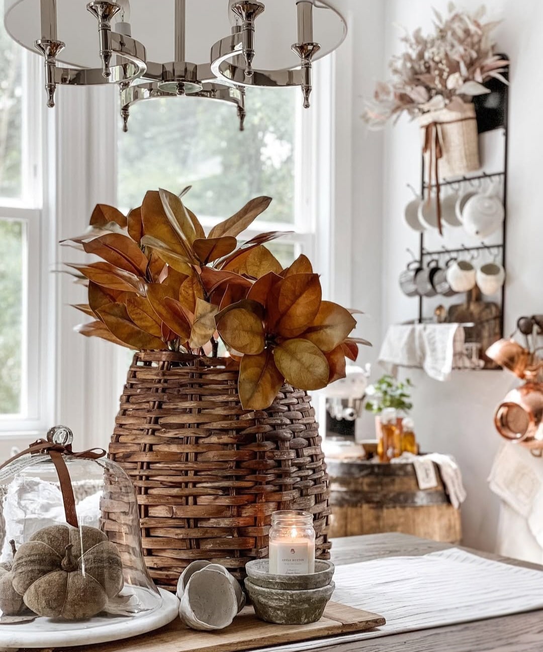 Fall kitchen decor 2 2