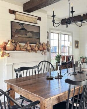 Charming Farmhouse Thanksgiving Decor Ideas to Warm Your Home - Sleek ...
