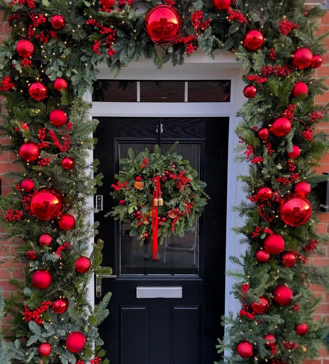 Christmas front porch decor 2