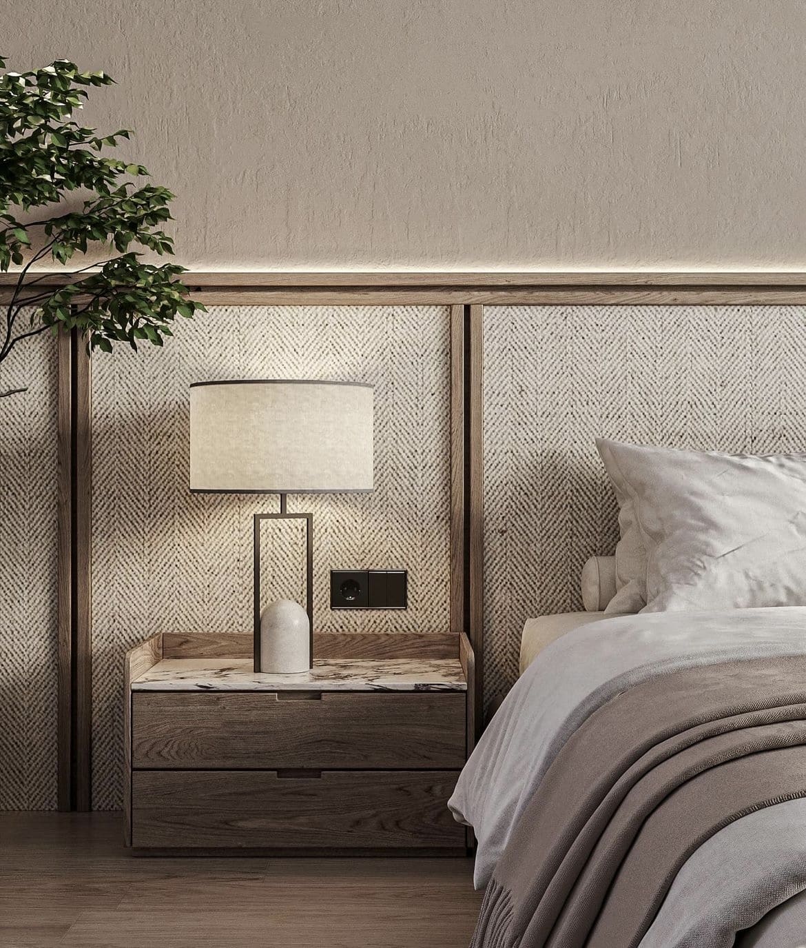japandi bedroom 12