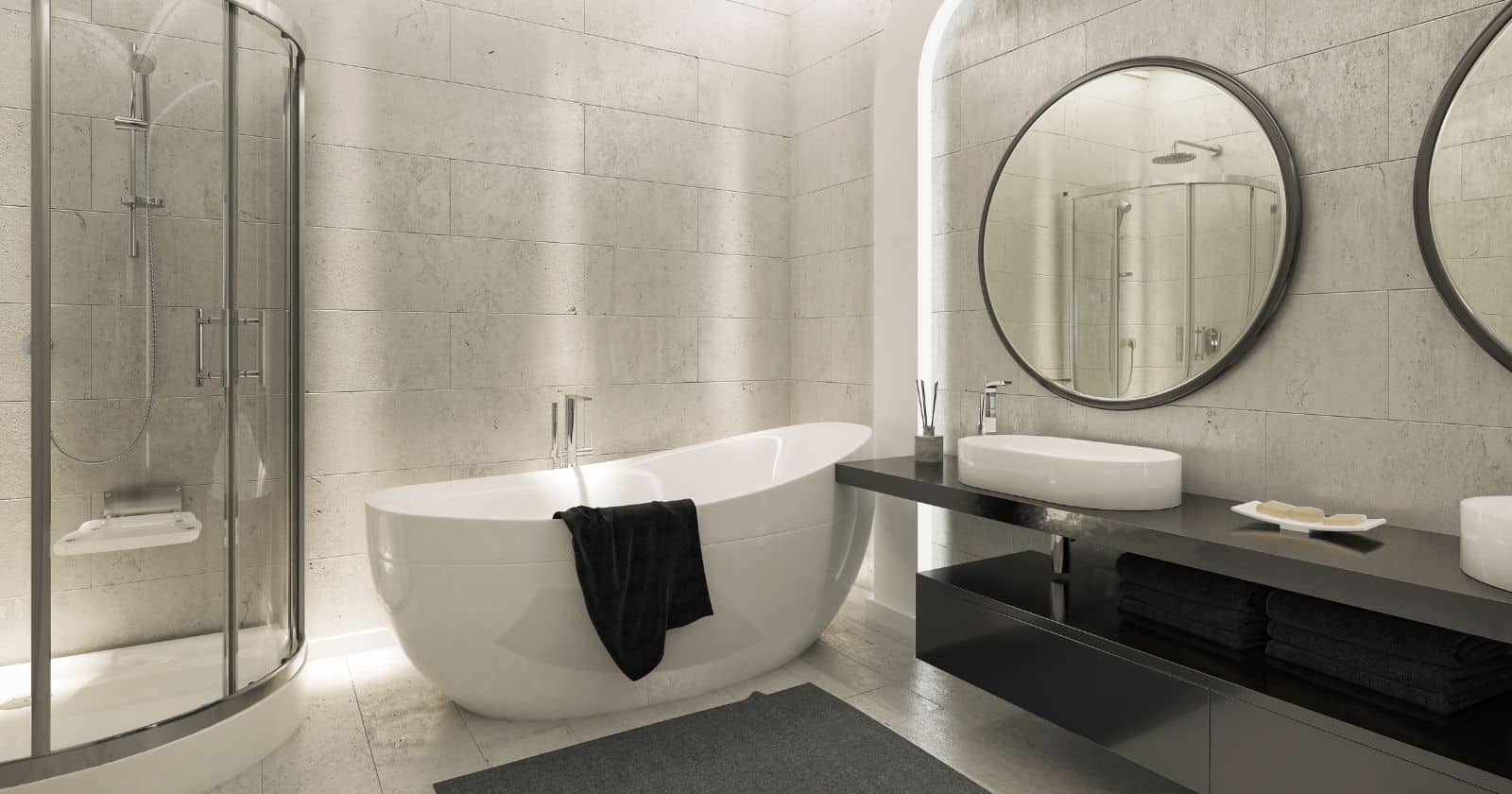 heated bathroom floors