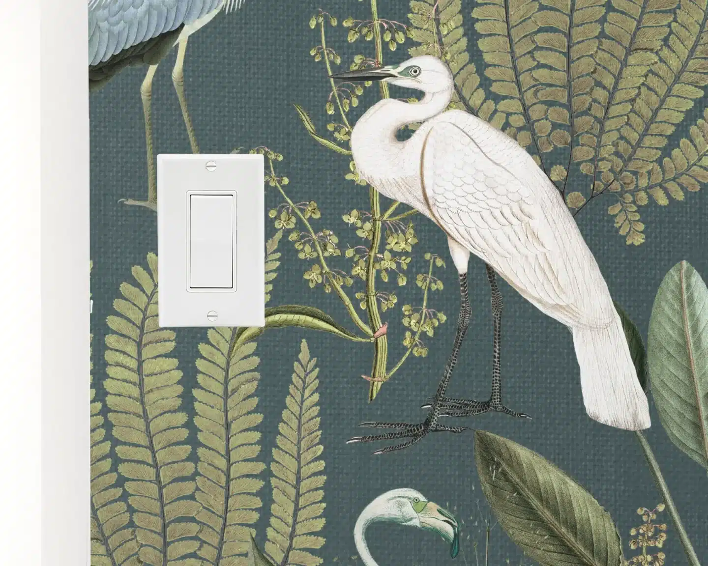 herons in the lake wallpaper switch.png