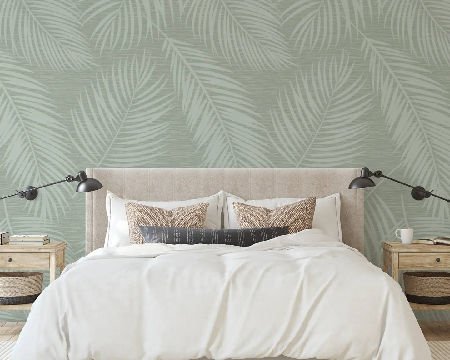 rustic palm wallpaper bedroom.png