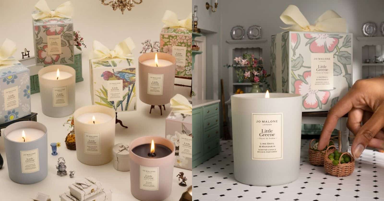 Little Greene Jo Malone candles