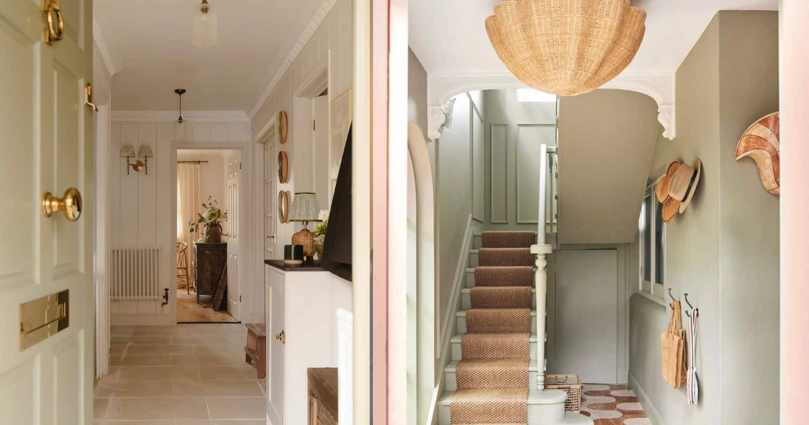 earthy hallway ideas