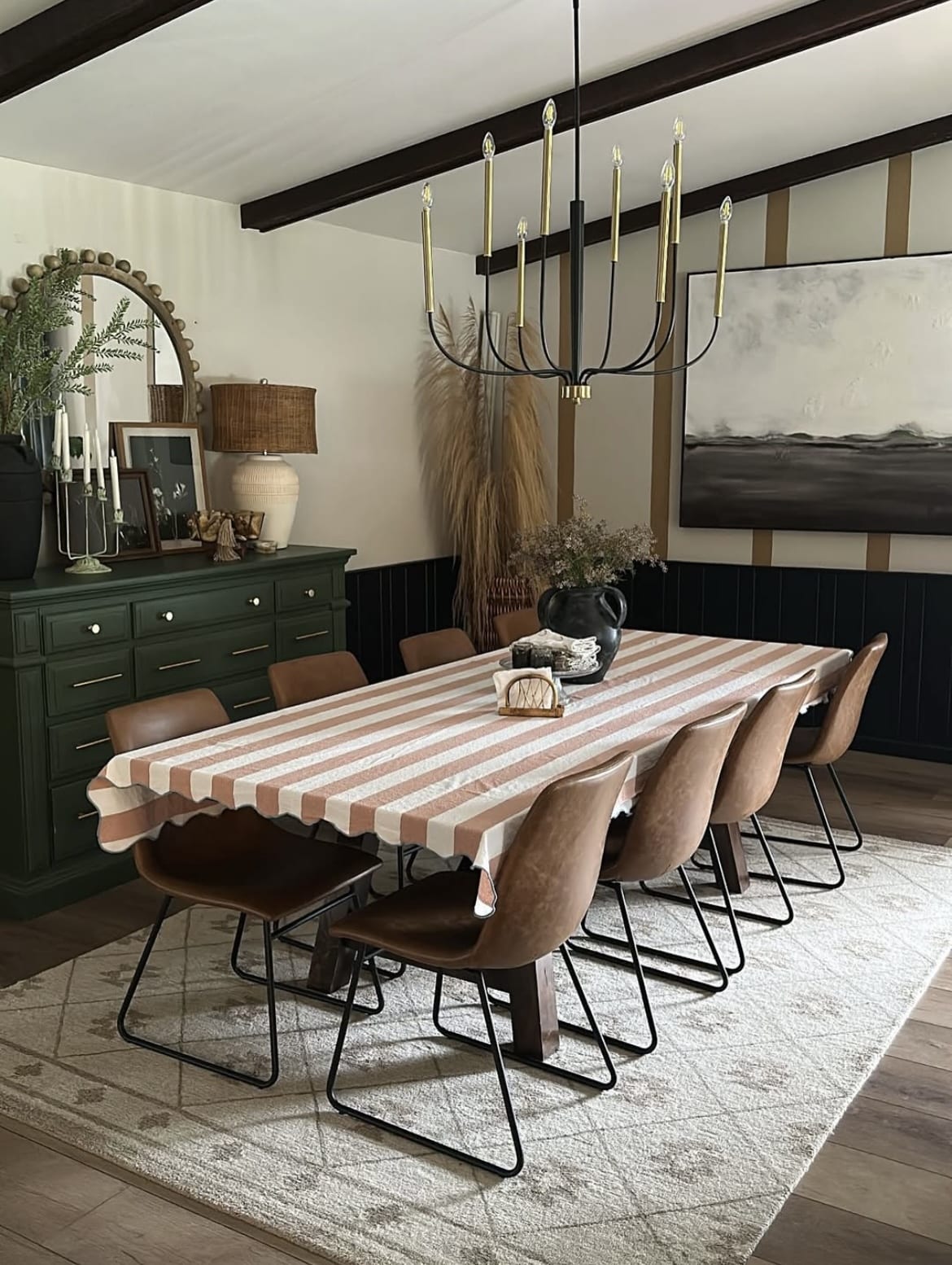 earthy dining room 11