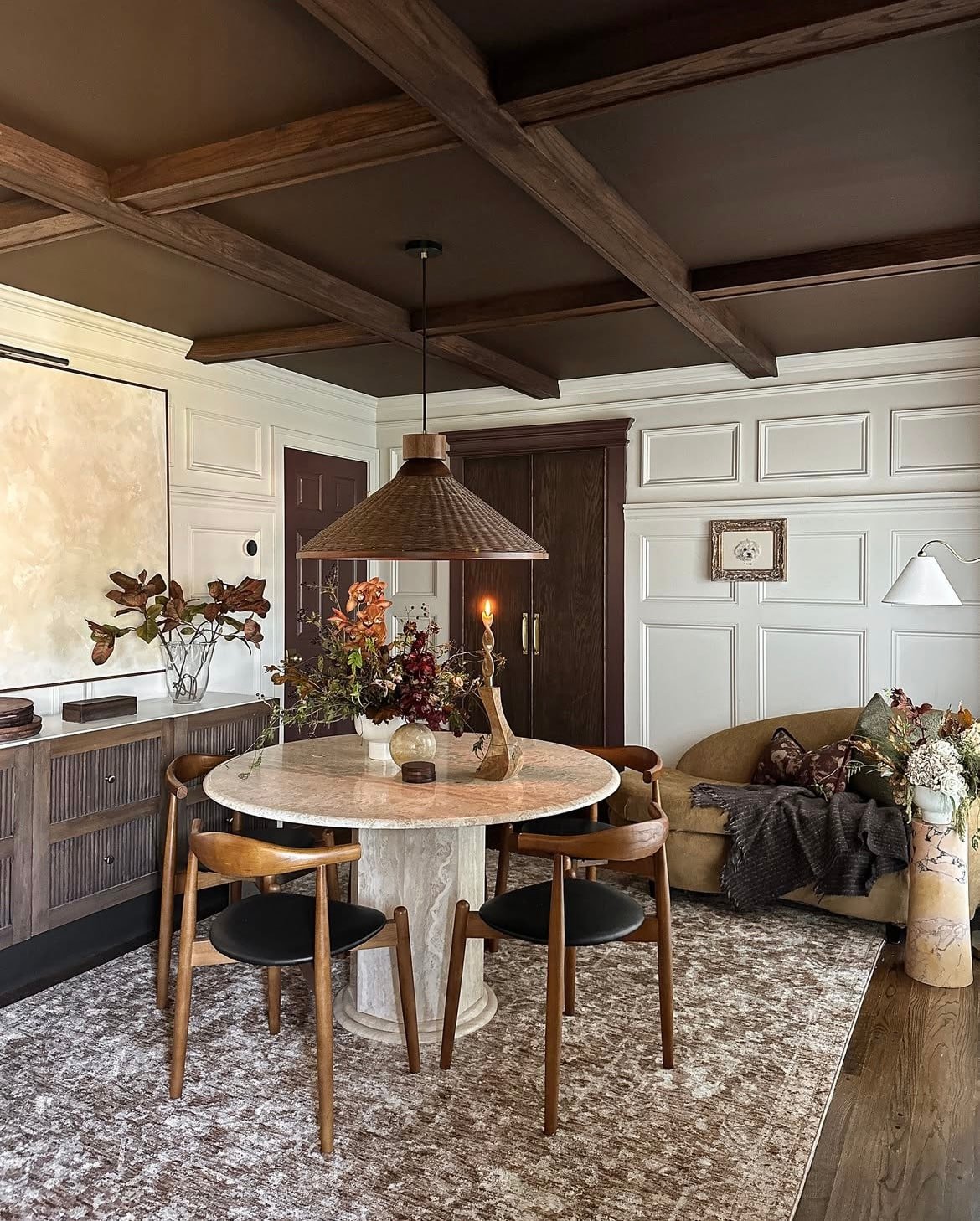 earthy dining room 13
