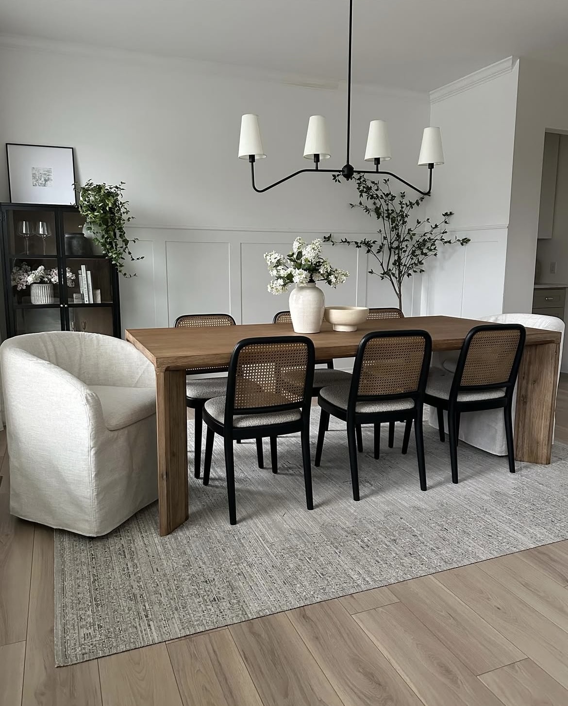 earthy dining room 16