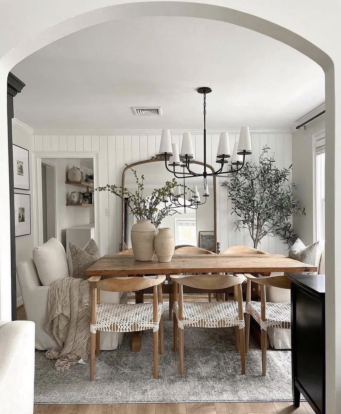 earthy dining room 17