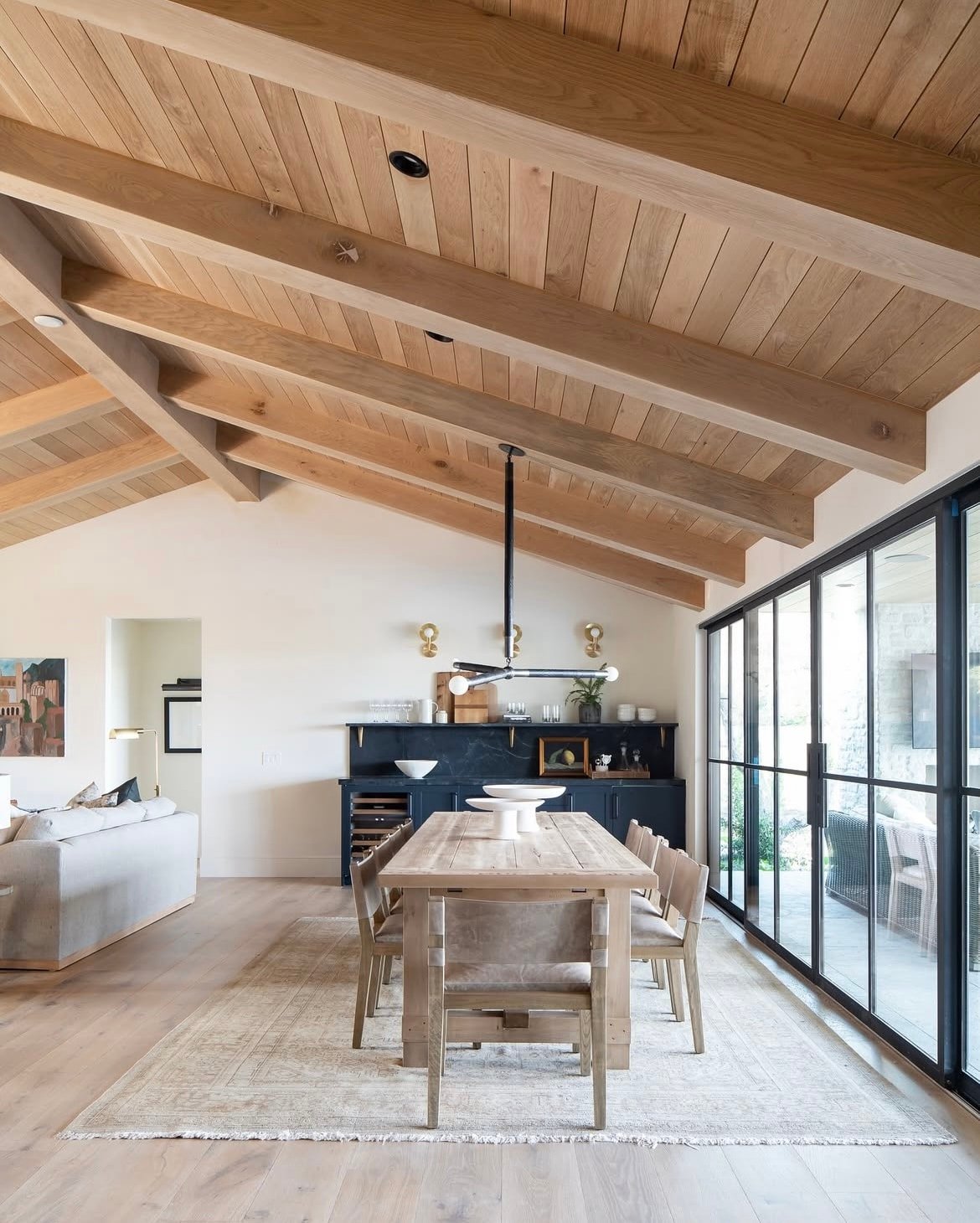 earthy dining room 18