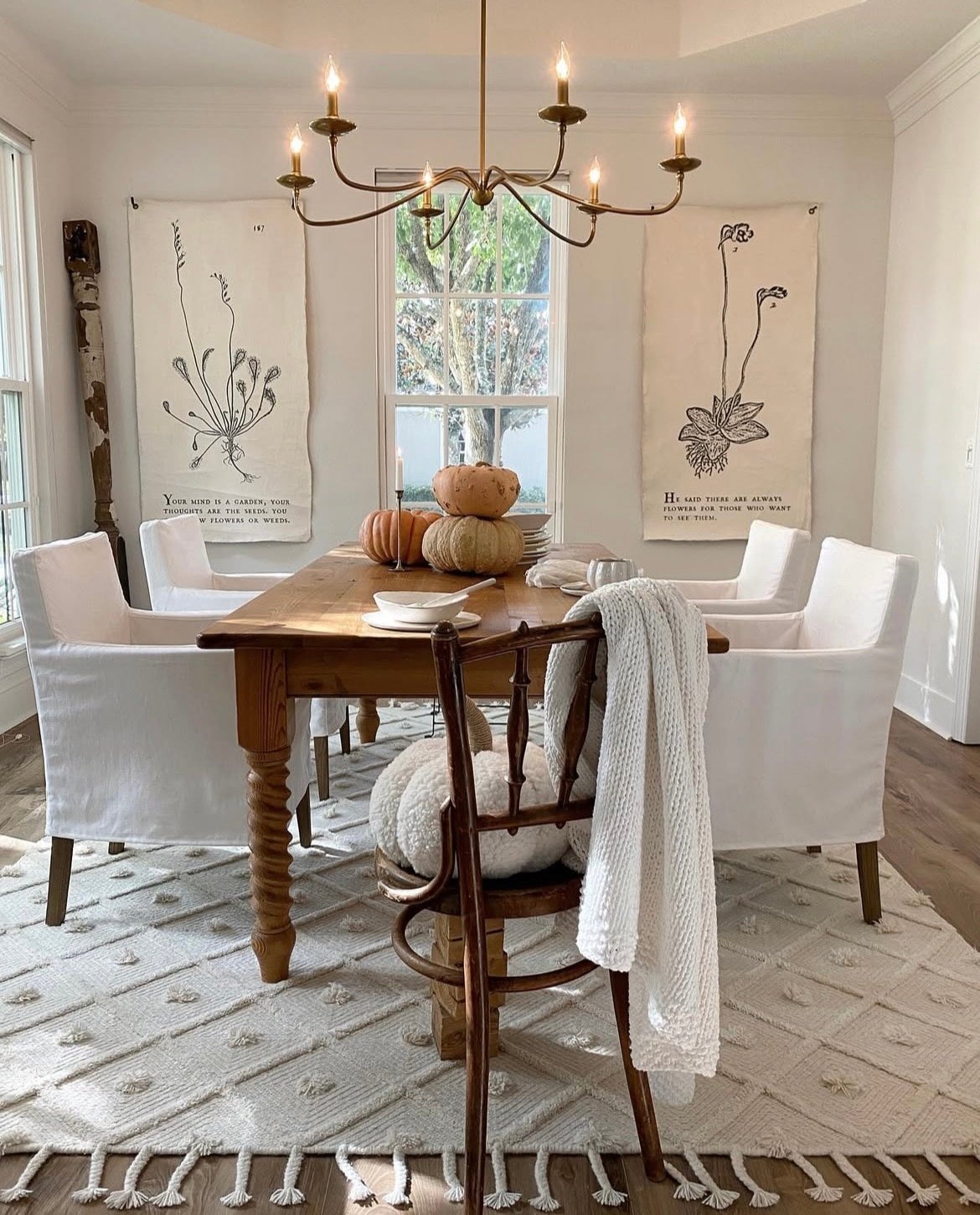 earthy dining room 21