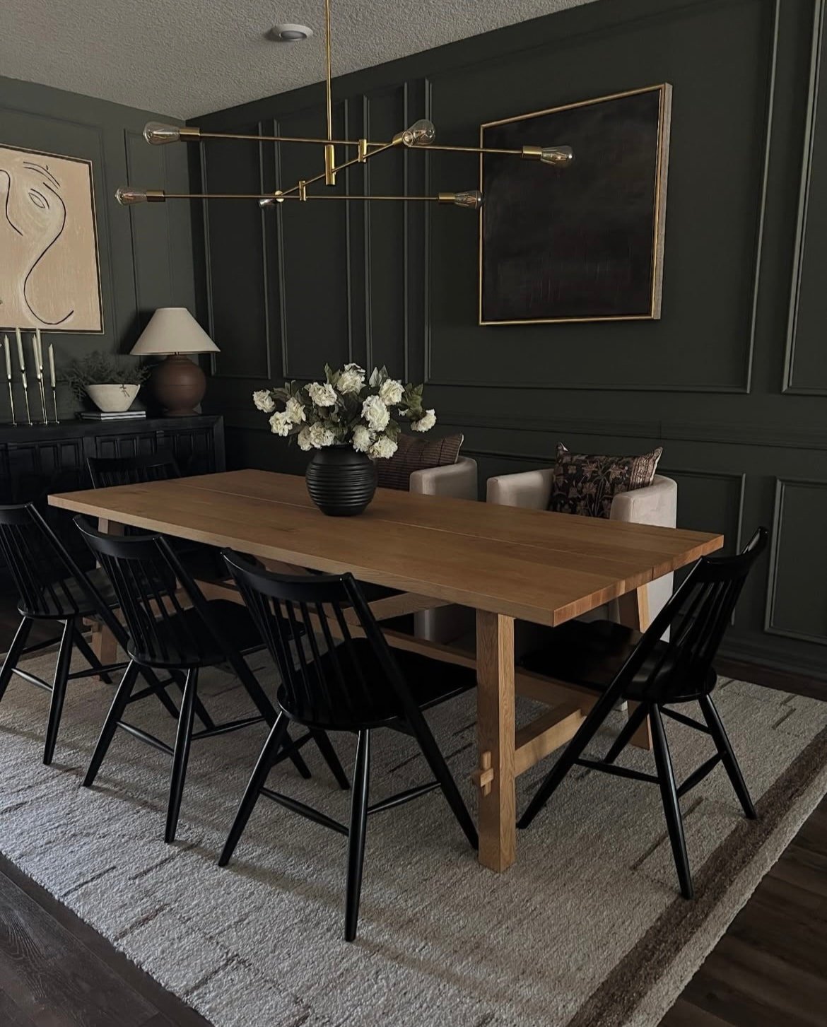 earthy dining room 8