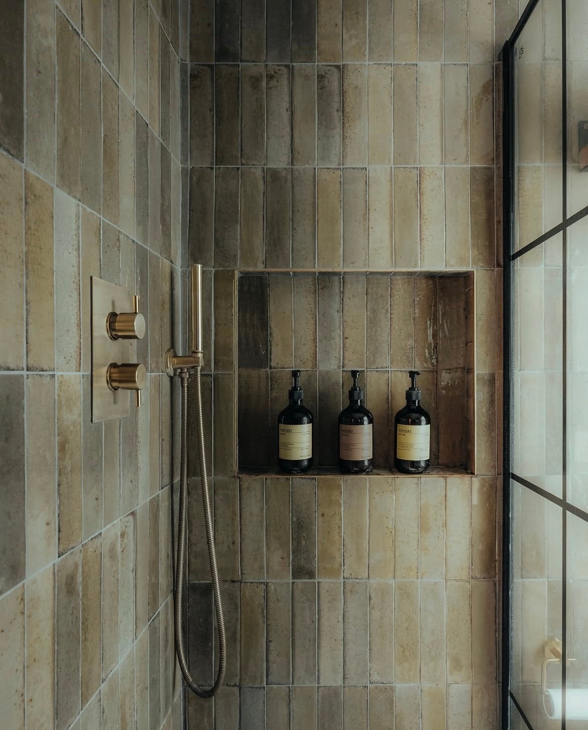 green shower tiles 18