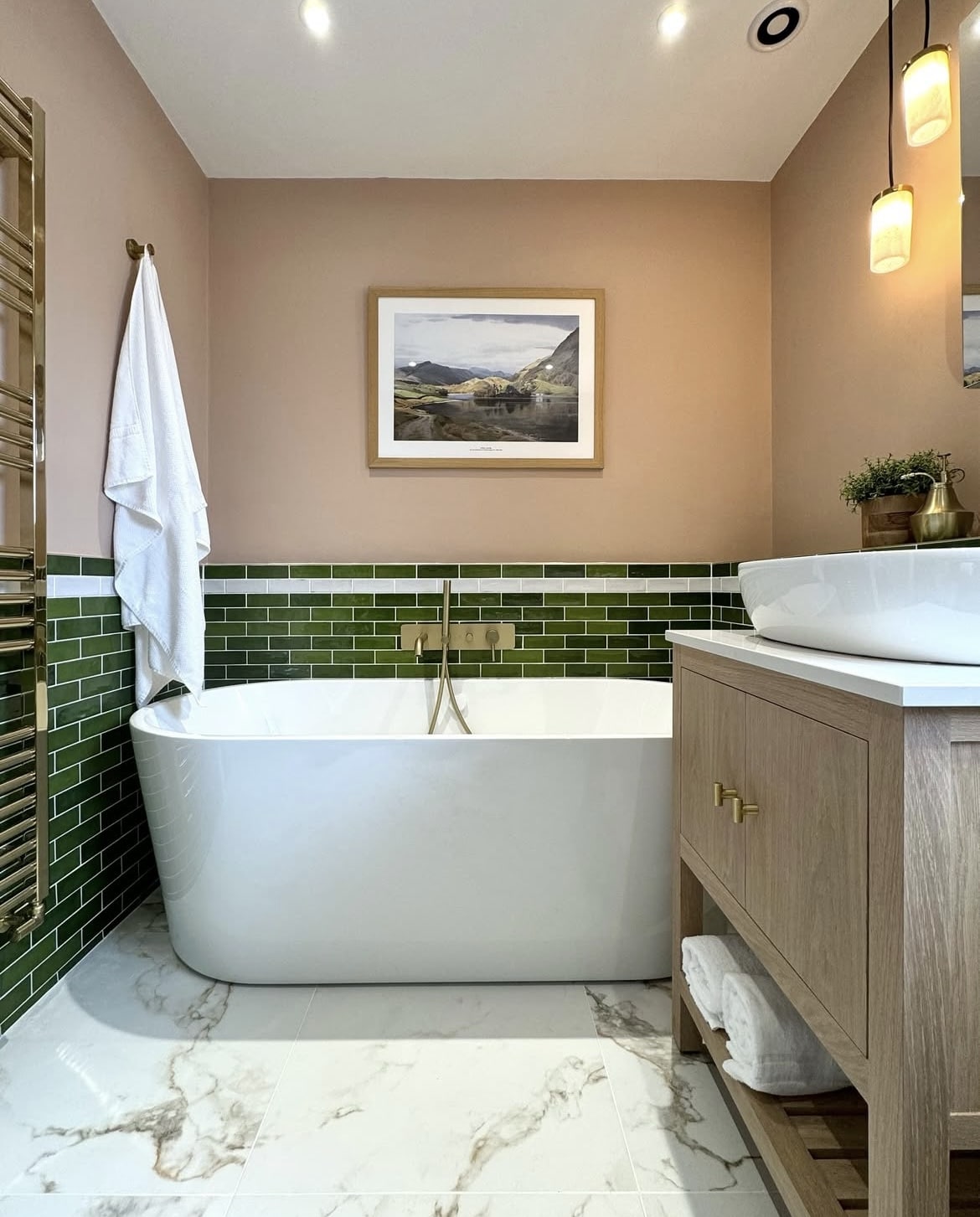 green shower tiles 25