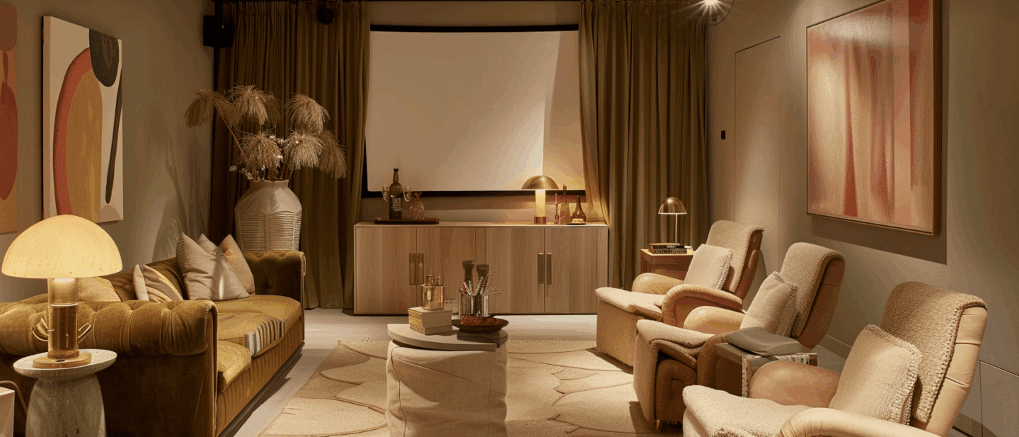 4. Entertaining Lounge Basement