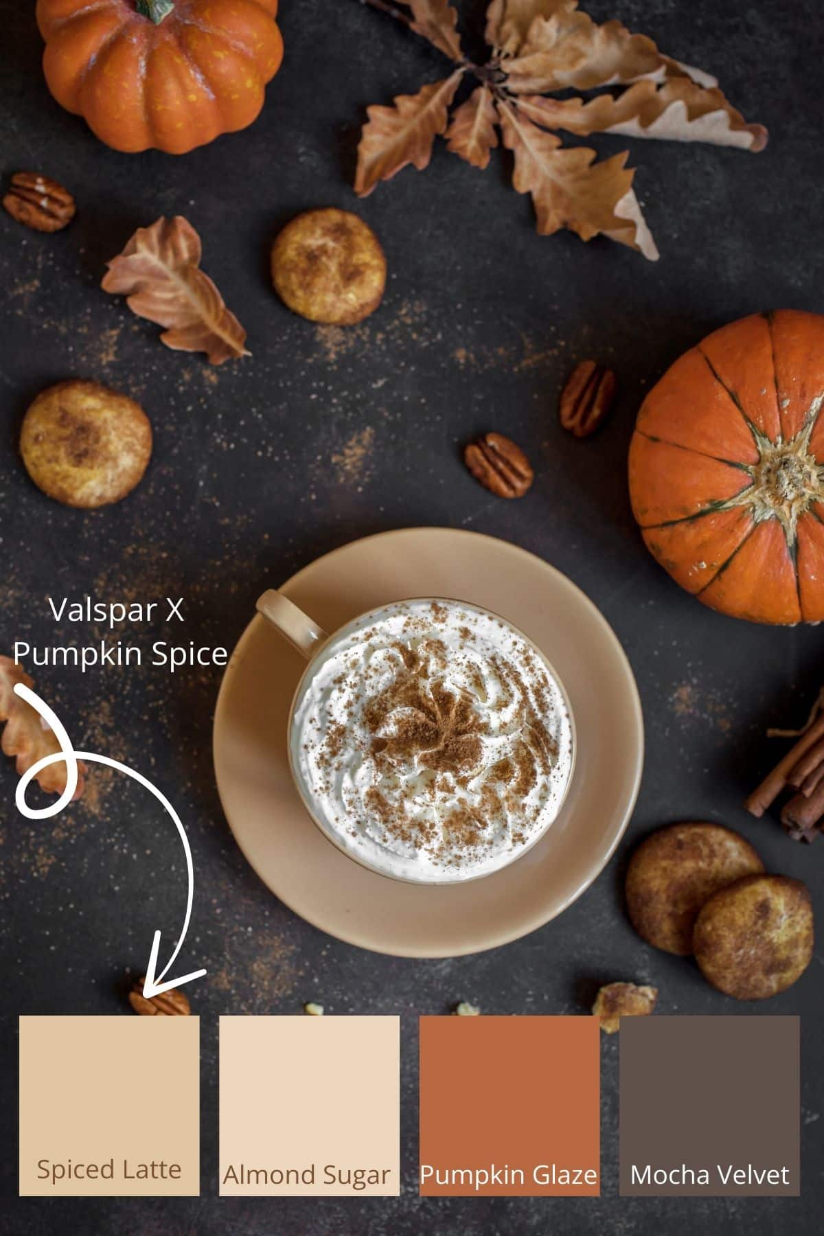 Valspar pumpkin spice paints