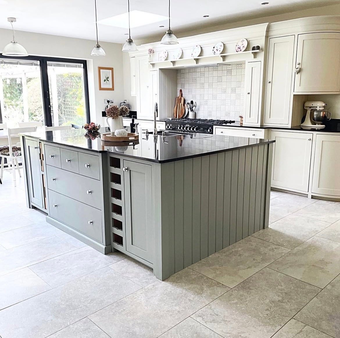 farrow and ball pigeon kitchen 15