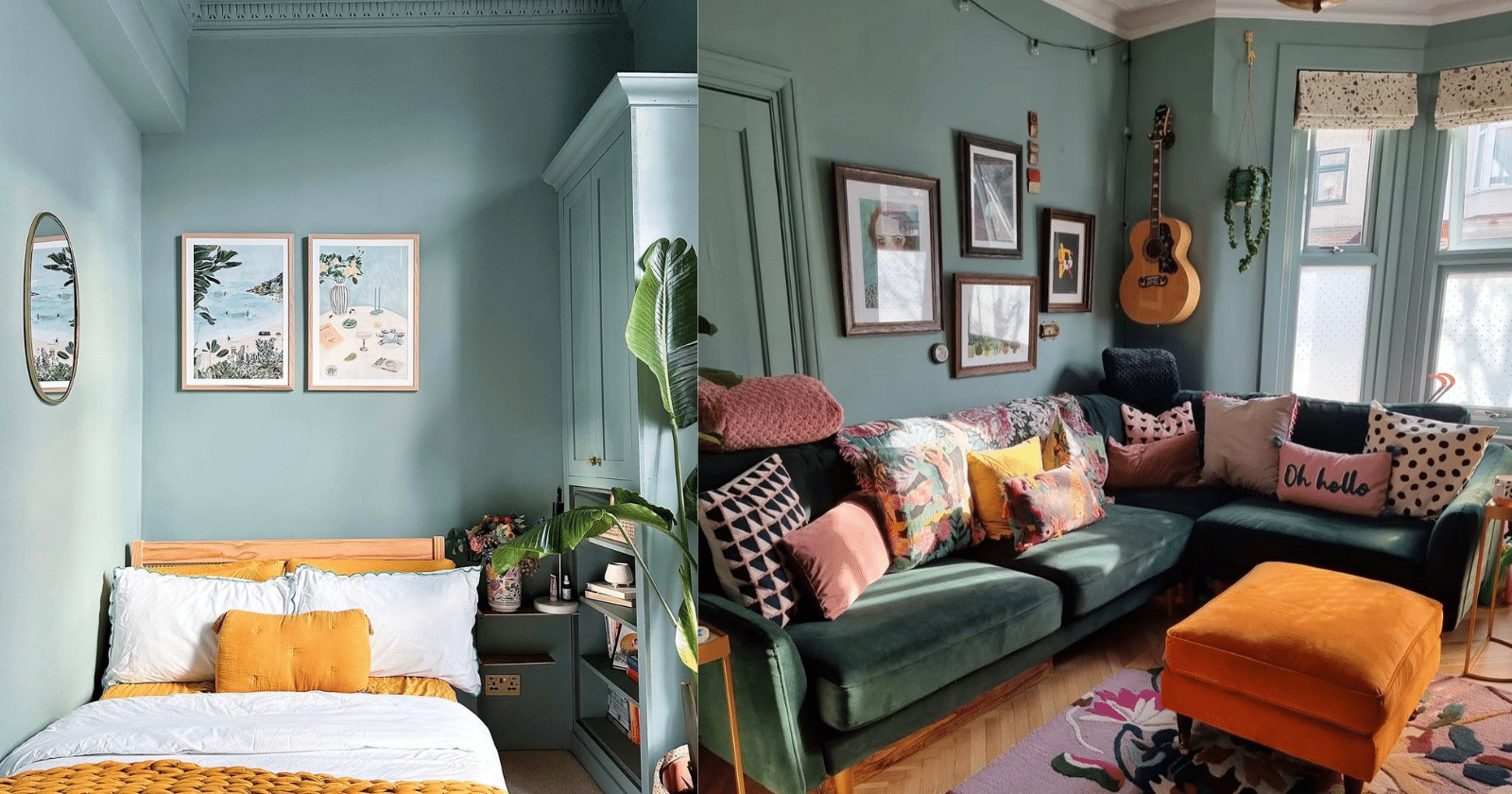 Oval Room Blue colour schemes