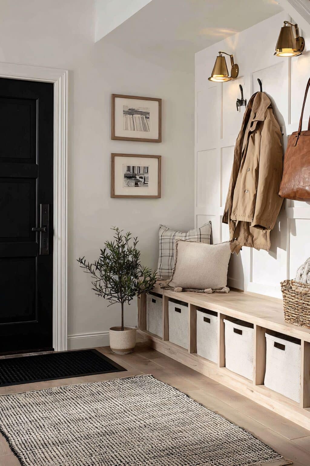 Small Design Changes That Make Dark Entrances Feel Spacious