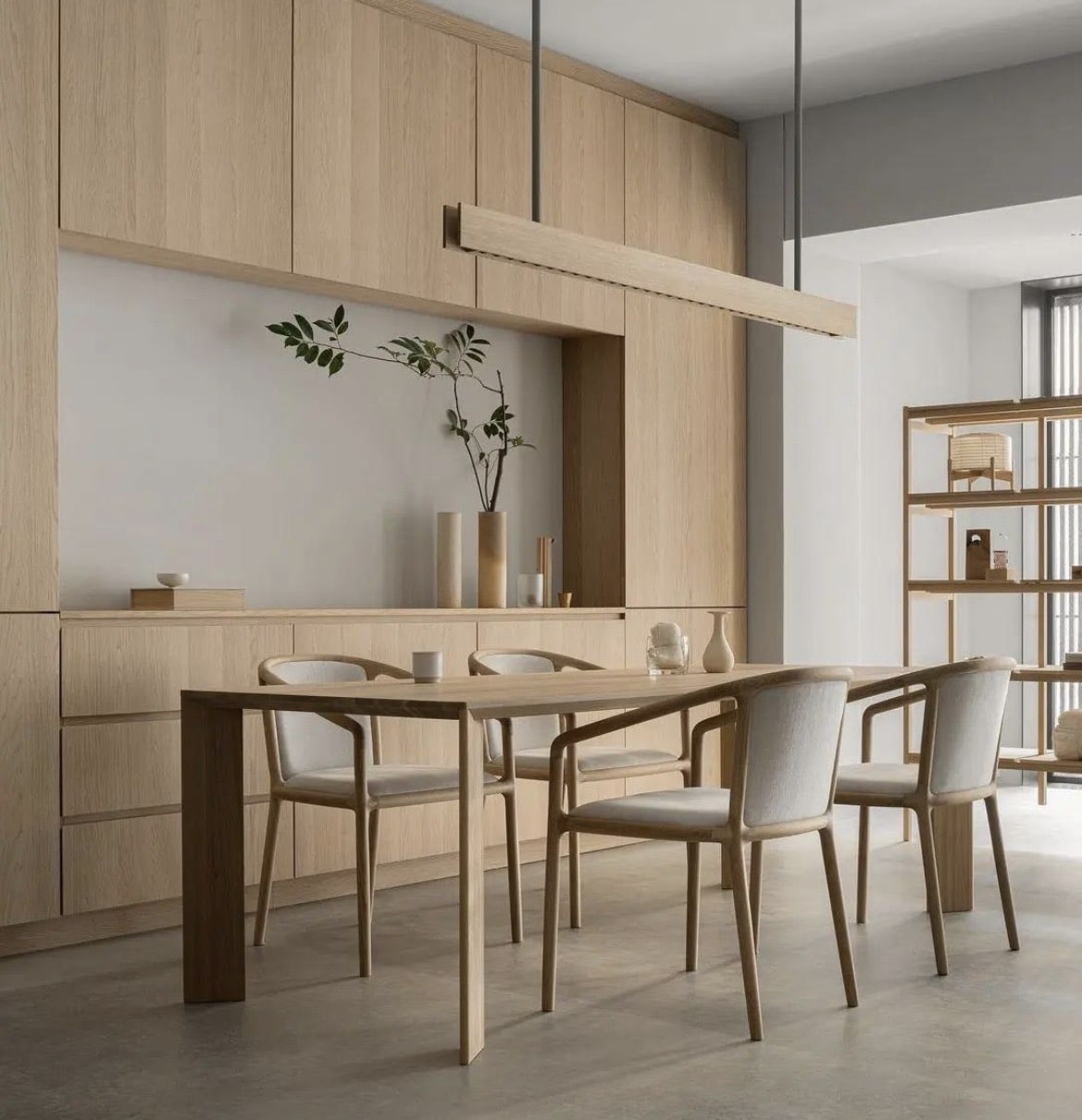 japandi dining room 2