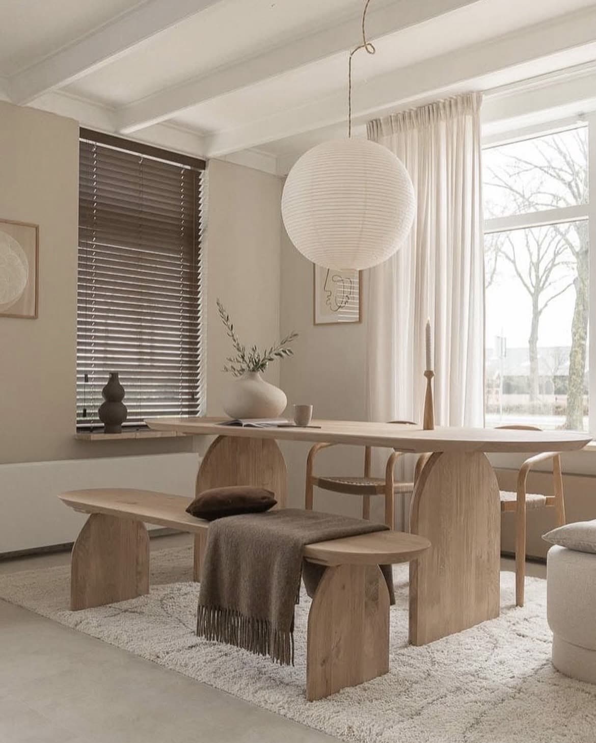 japandi dining room 21