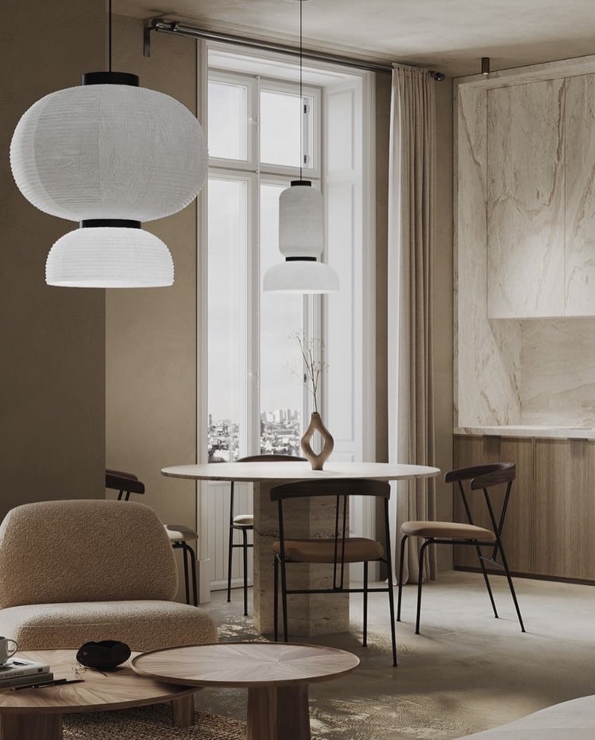 japandi dining room 23