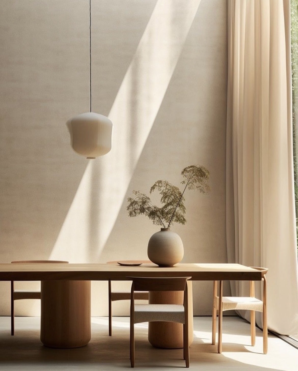 japandi dining room 24