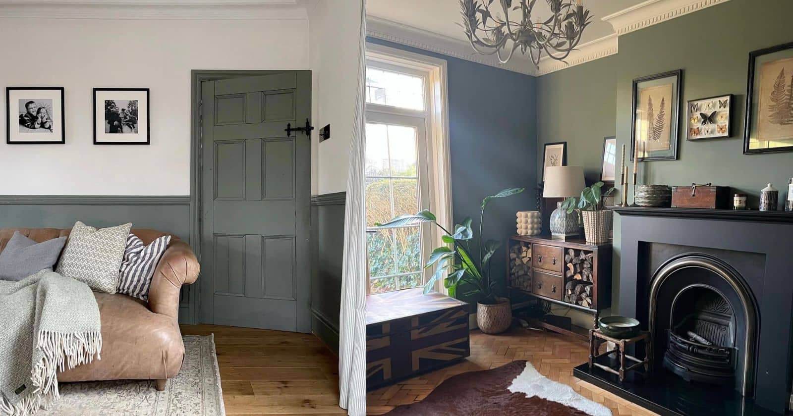 card room green living room ideas