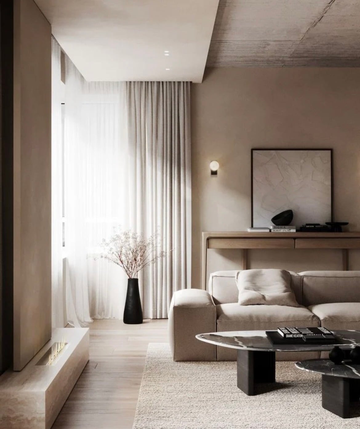 wabi sabi living room 11
