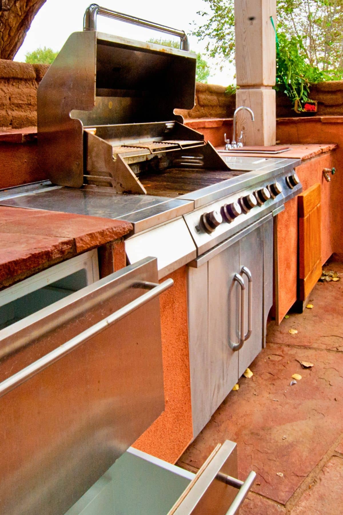 cooking outside