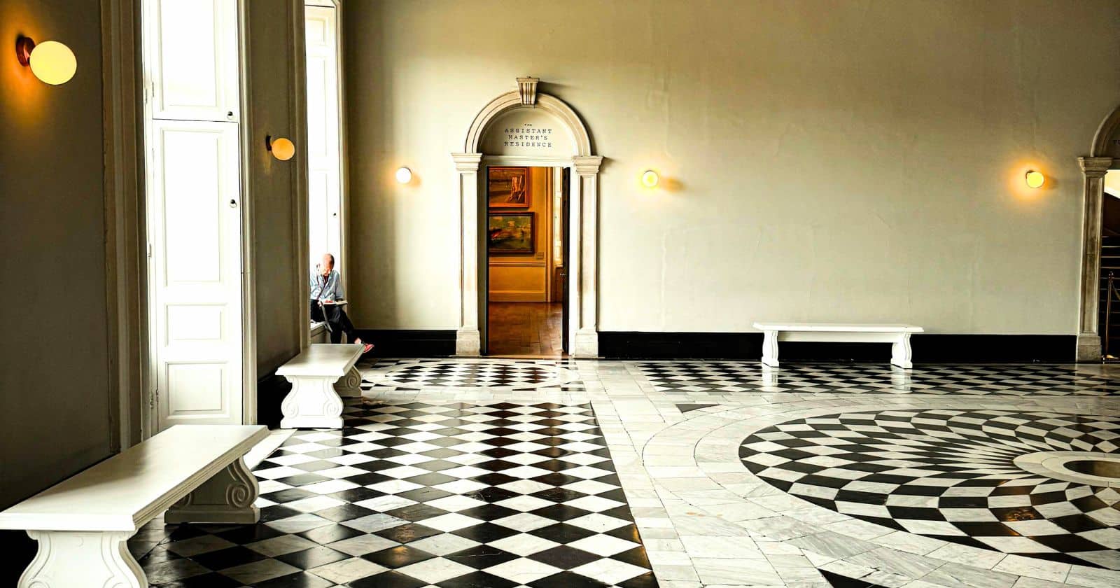 patterned floor tiles 4